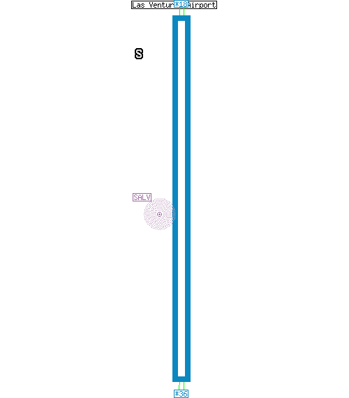 SALV aerodrome chart